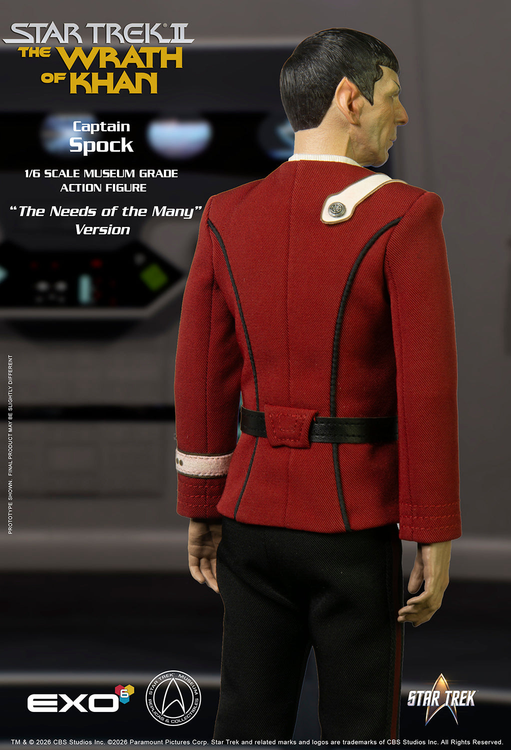 Star Trek II The Wrath of Khan (1982): Captain Spock (Needs of the Many Version)