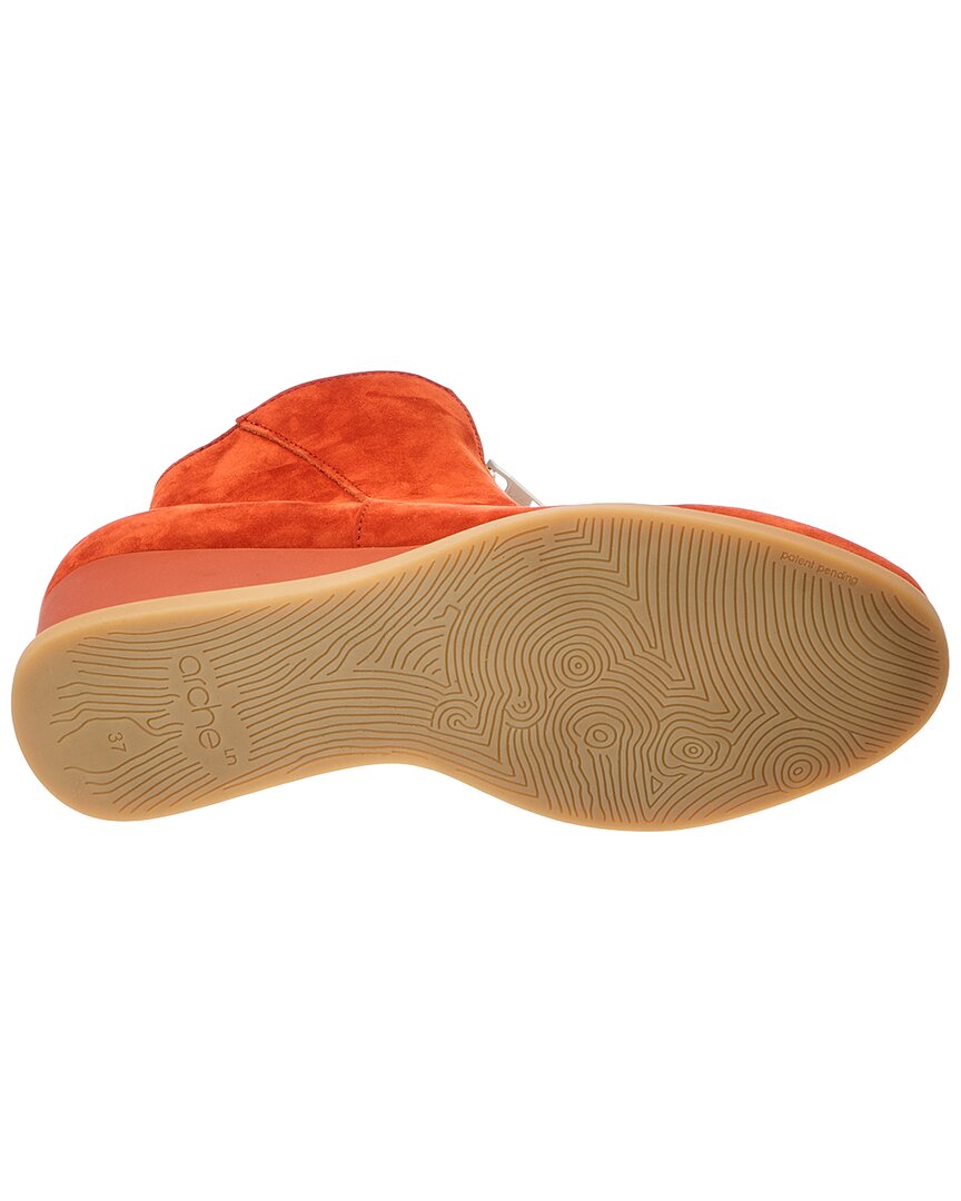 Arche Okolys Leather Wedge Bootie