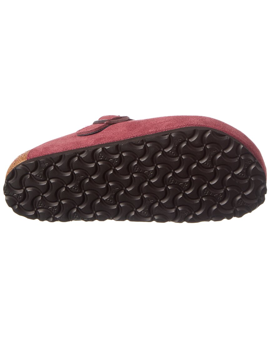 Birkenstock Boston VL Suede & Shearling Clog