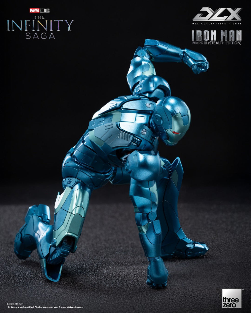 DLX Iron Man Mark 3 (Stealth Edition) - The Infinity Saga