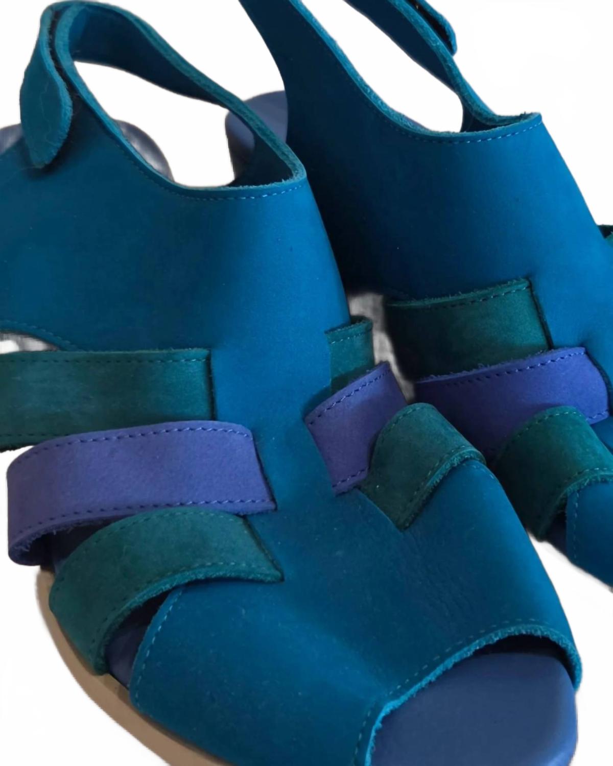 Women's Surame Wedge Sandal In Blue