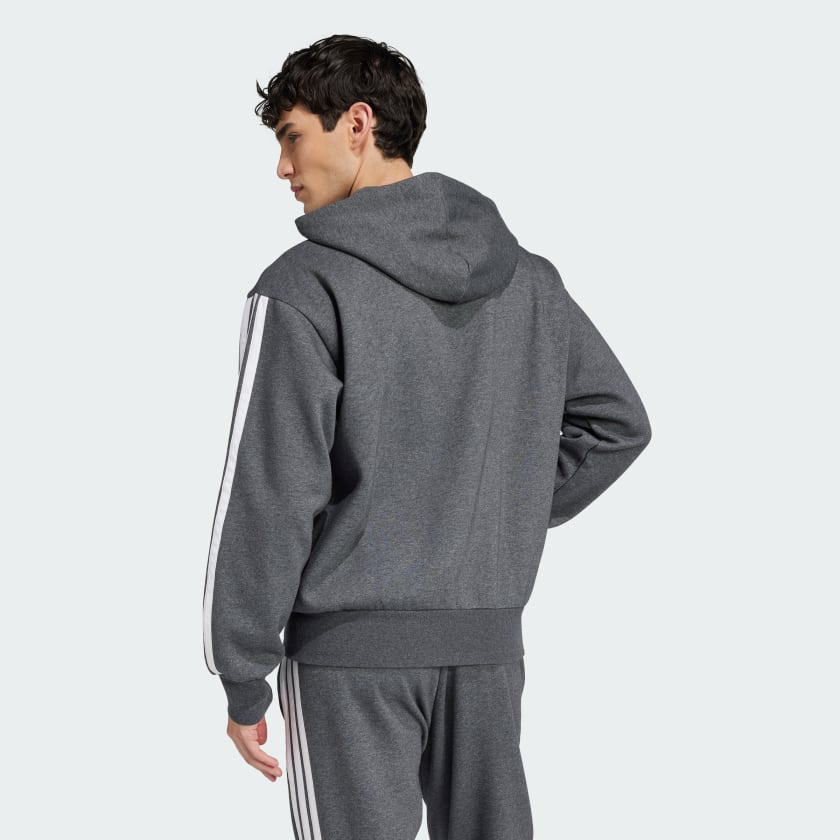 Men's adidas Essentials 3-Stripes Fleece Hoodie