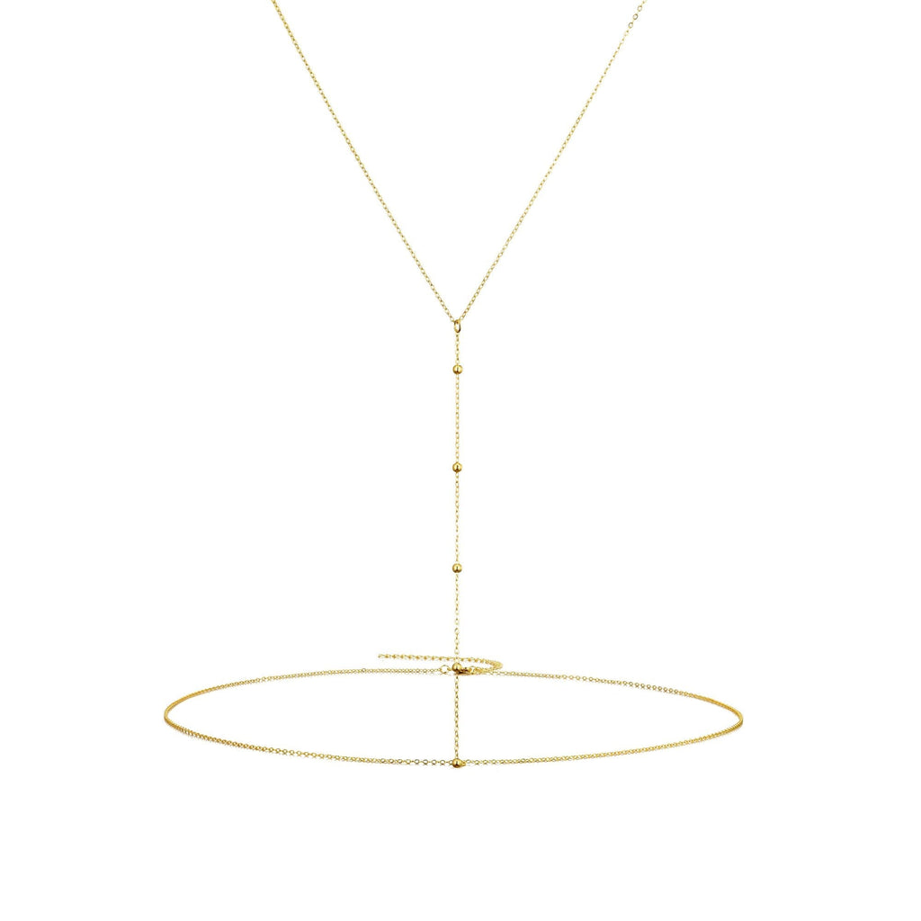 14k Gold Plated Adjustable Body Chain