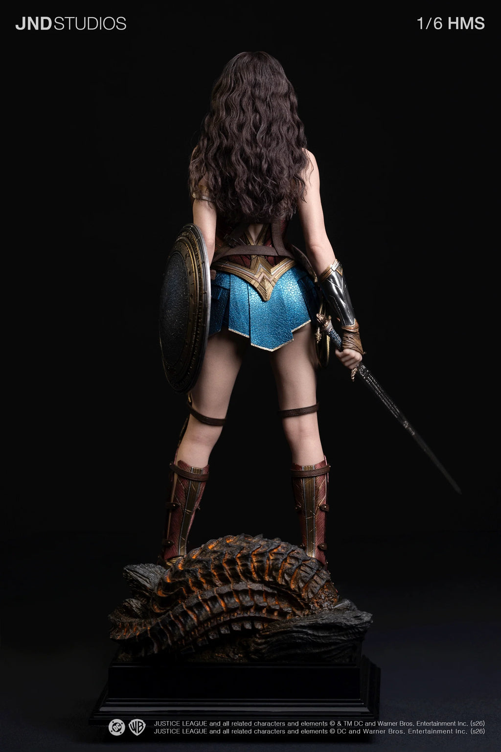 DC Justice League (2017): Wonder Woman 1/6 Hyperreal Movie Statue