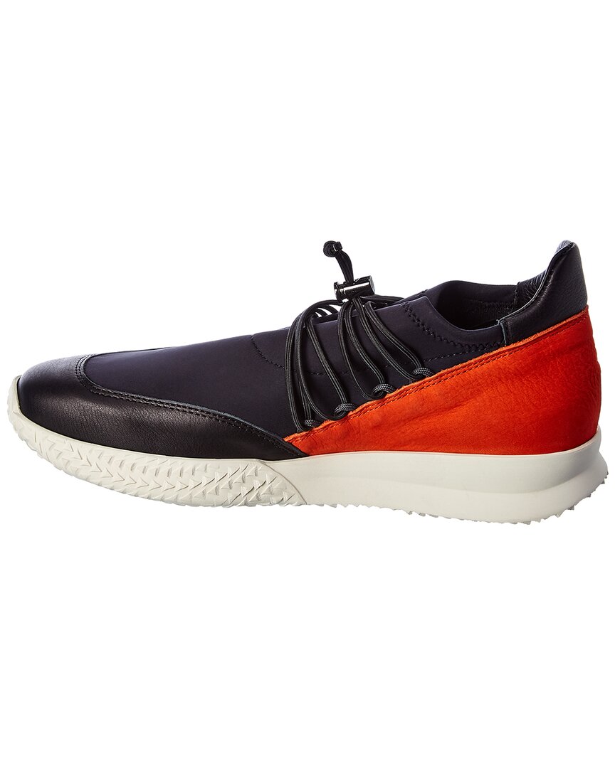Arche Andy Leather & Suede-Trim Sneaker