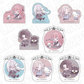 Fall in Love, You False Angels x Sanrio Characters - Chibi Die-Cut Sticker Complete Set (8 Types) [Pre-Order Jan 2027]
