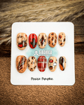 Fall Western Press-On Nails