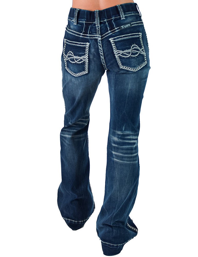 Famous Pull-On Trouser Jeans by Cowgirl Tuff