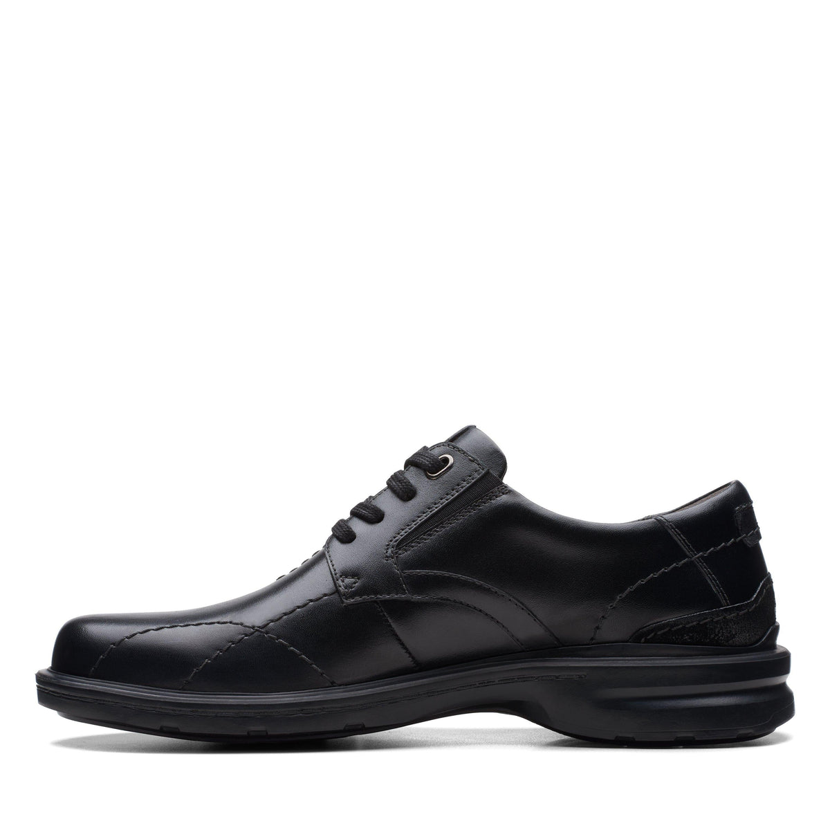 Clarks Gessler Lace in Black Leather