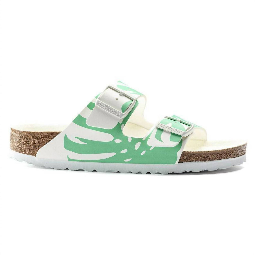 Women's Arizona Monstera Bold In Jade White