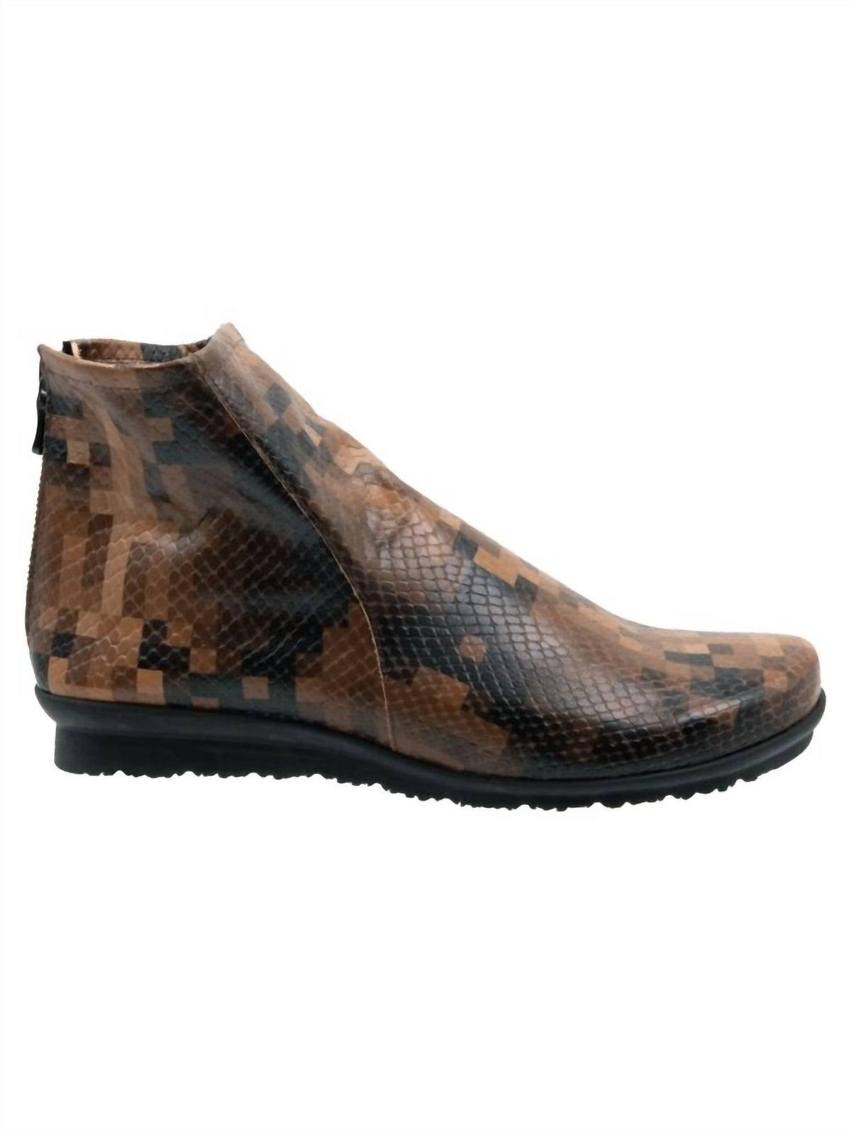Women's Baryky Ankle Boots In Terra/noir