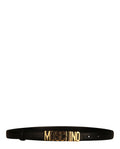 Leather Logo Belt