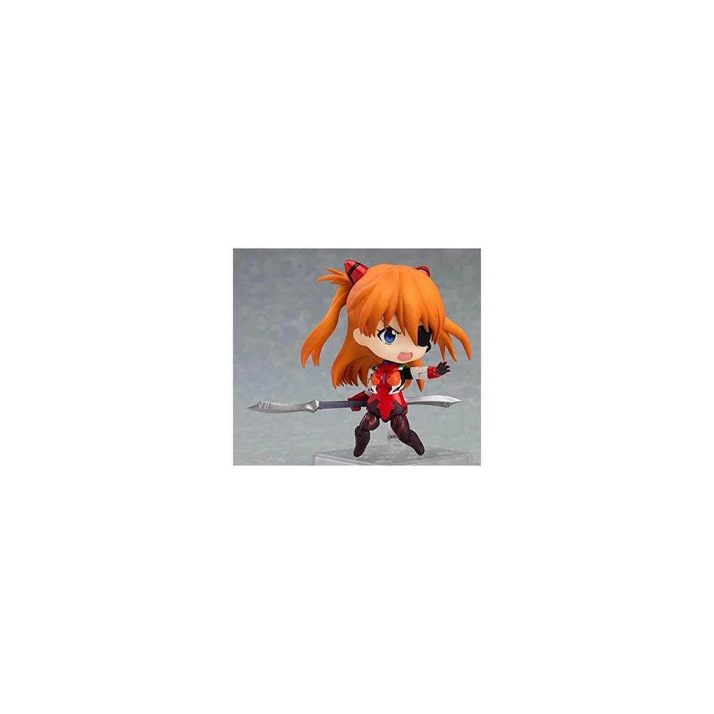 #Good Smile Company 粘土人 新·福音战士 明日香·兰格雷 式波Plug Suit Ver. 手办 全新