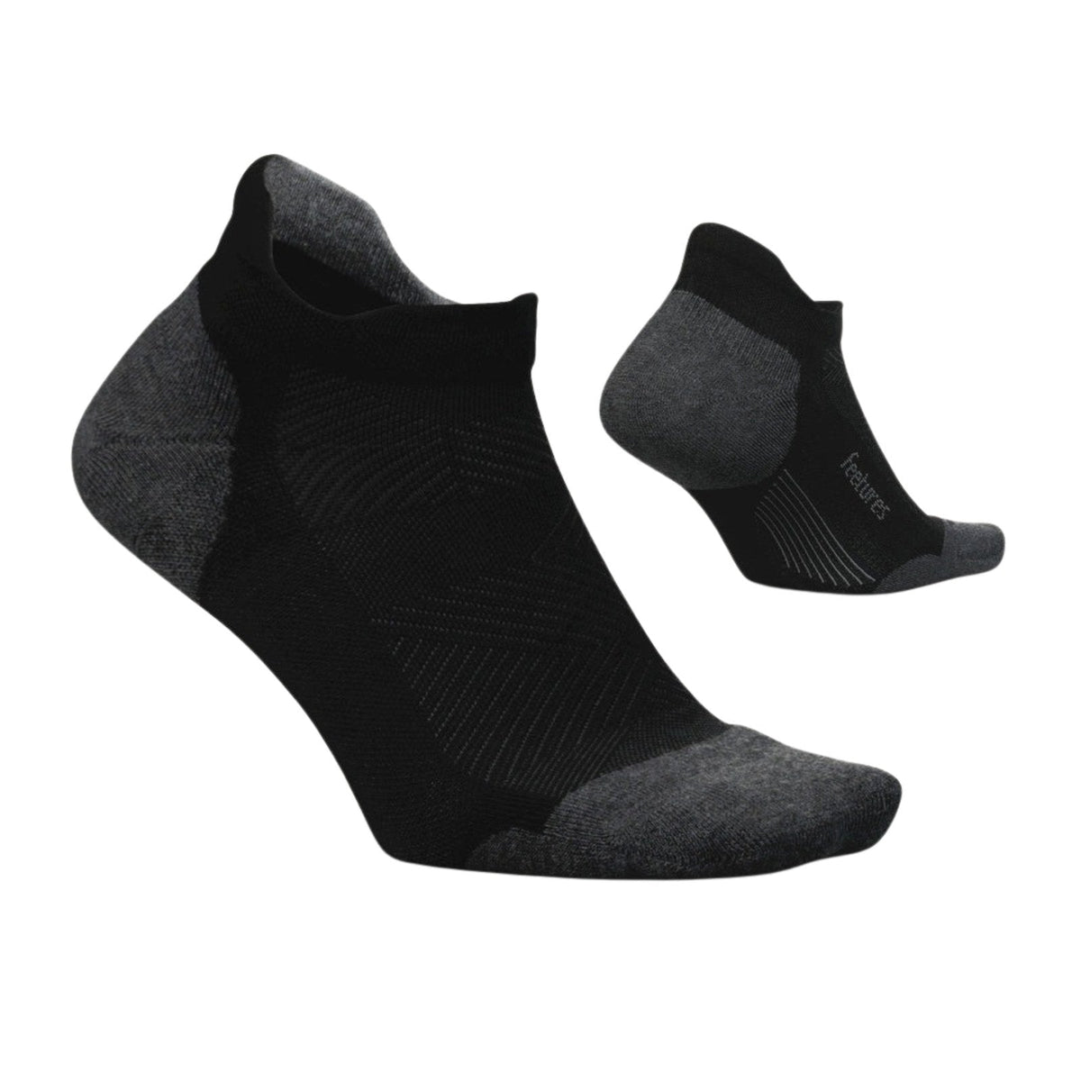 Feetures Elite Max Cushion No Show Tab Running Socks