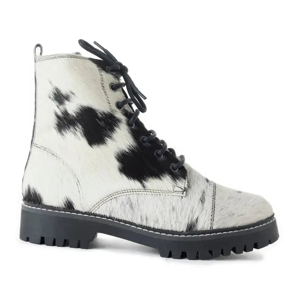 Fervence Hair-On Hide Boots by Myra Bag
