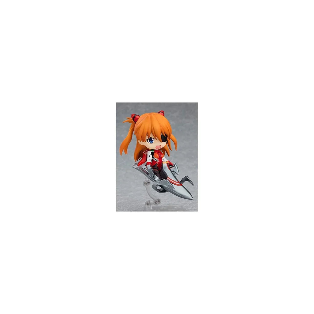 #Good Smile Company 粘土人 新·福音战士 明日香·兰格雷 式波Plug Suit Ver. 手办 全新