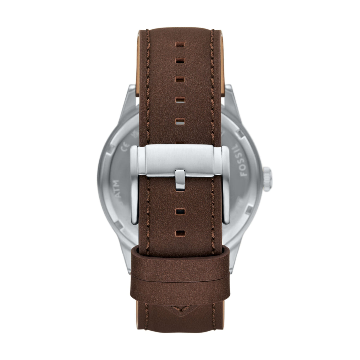 Fossil Men's Flynn 48mm Multifunction Brown Leather Watch