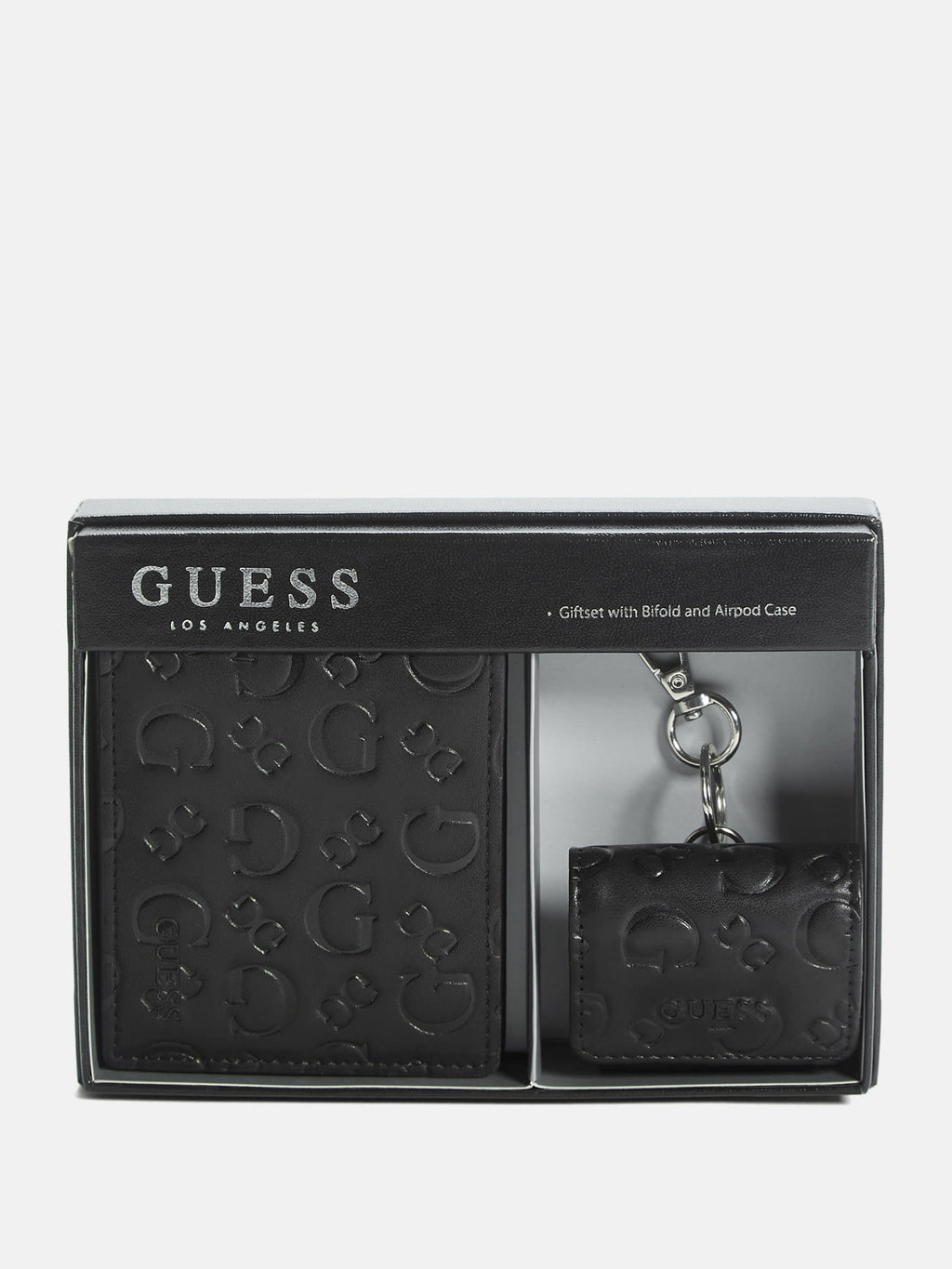Debossed Wallet & Airpod Case Gift Set