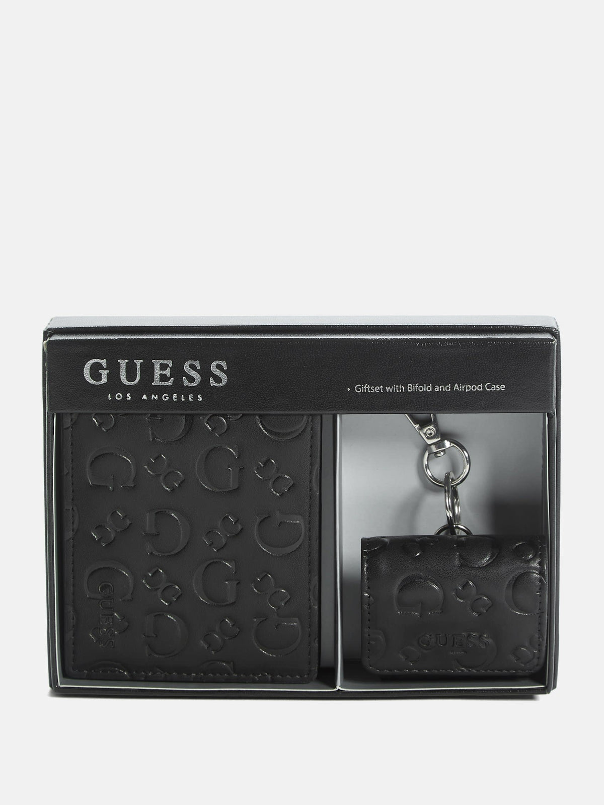 Debossed Wallet & Airpod Case Gift Set