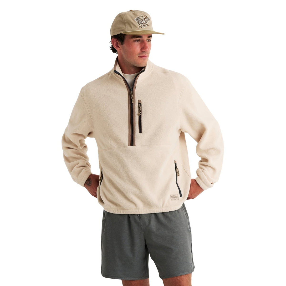 Free Fly Ashridge Fleece Half Zip Pullover – Men's