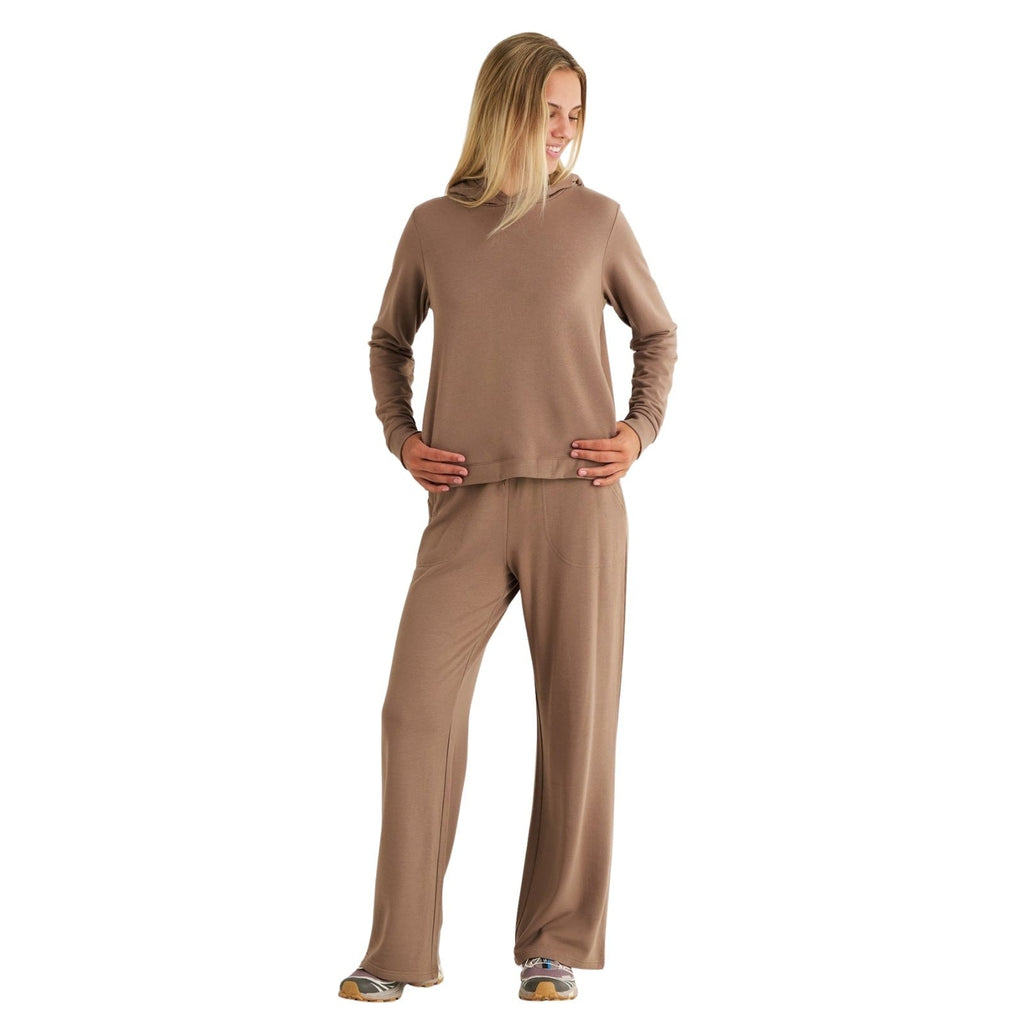 Free Fly Bamboo Lightweight Fleece Cropped Hoodie – Women's