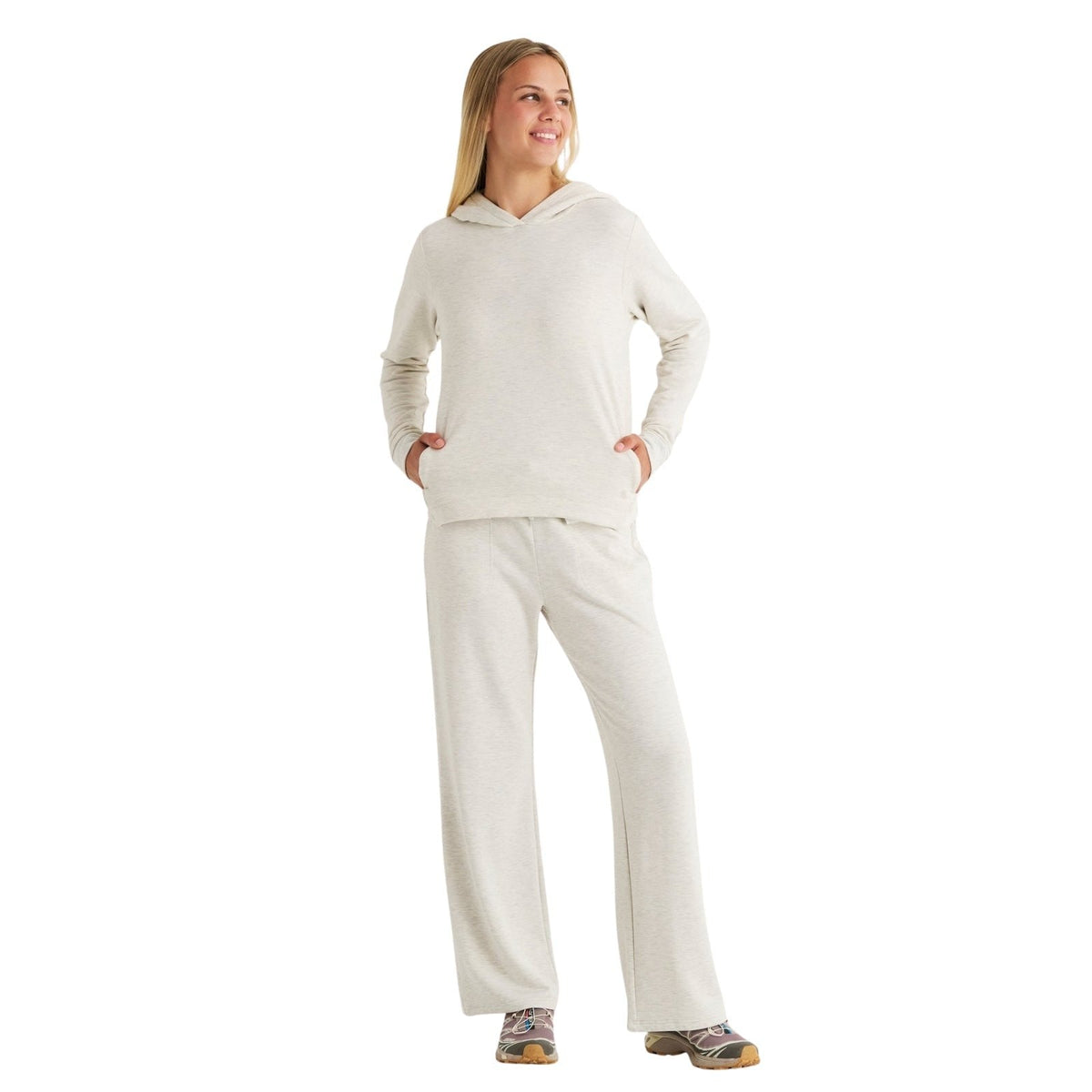 Free Fly Bamboo Lightweight Fleece Cropped Hoodie – Women's