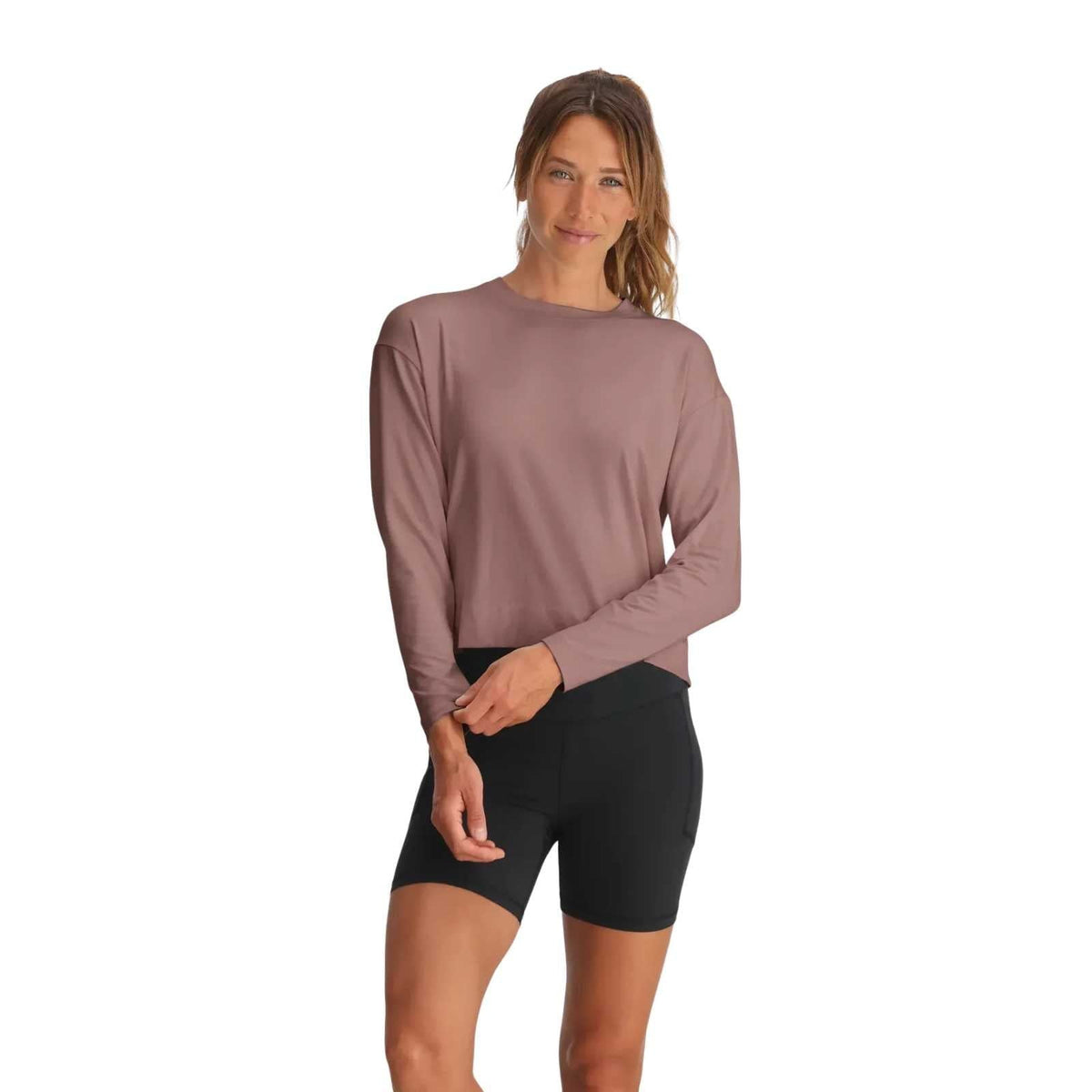 Free Fly Bamboo Shade Crossover Long Sleeve – Women's