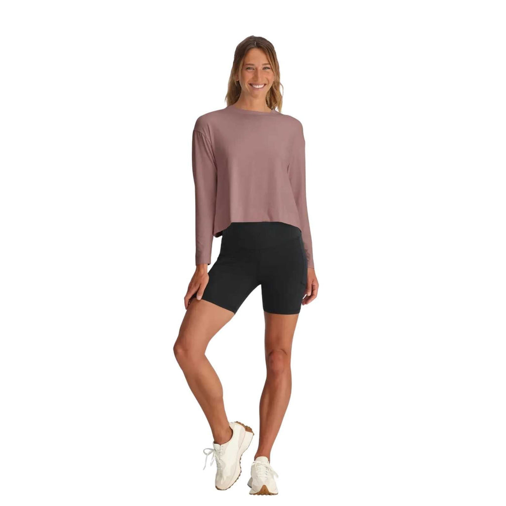 Free Fly Bamboo Shade Crossover Long Sleeve – Women's