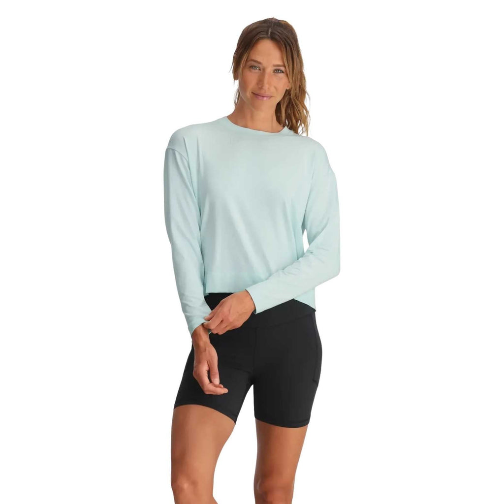 Free Fly Bamboo Shade Crossover Long Sleeve – Women's