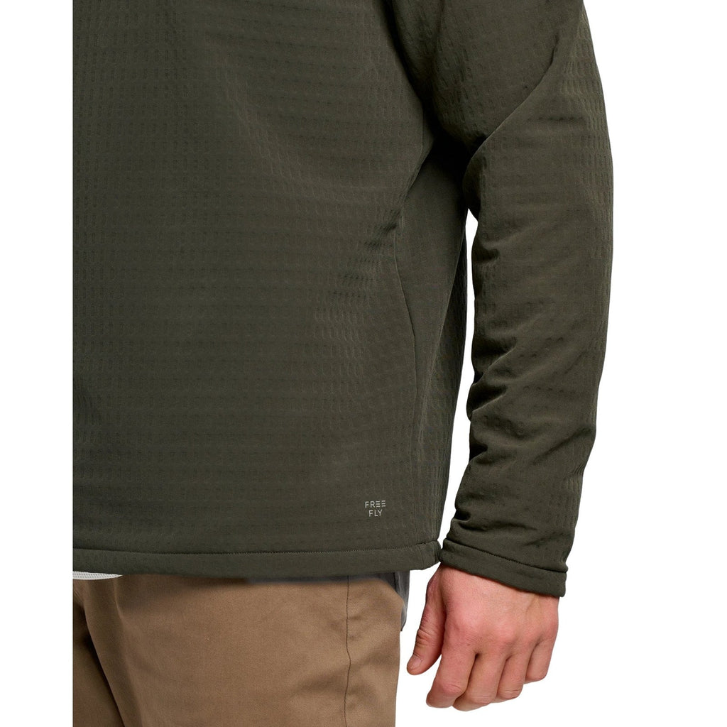 Free Fly Gridback Fleece Snap Pullover – Men's