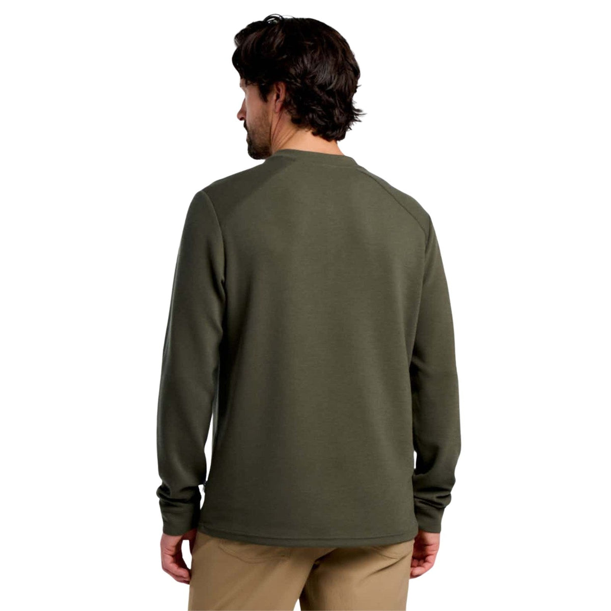 Free Fly Waffle Long Sleeve Henley – Men's