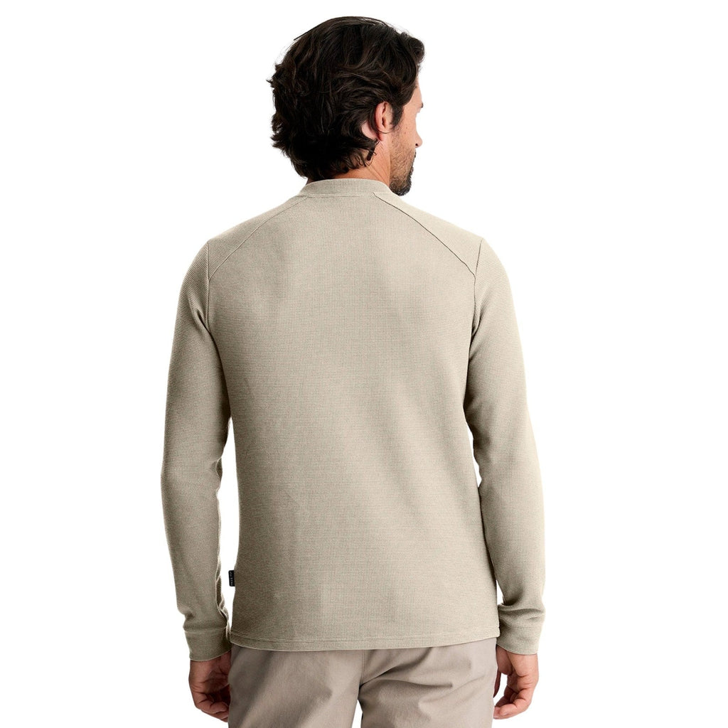 Free Fly Waffle Long Sleeve Henley – Men's