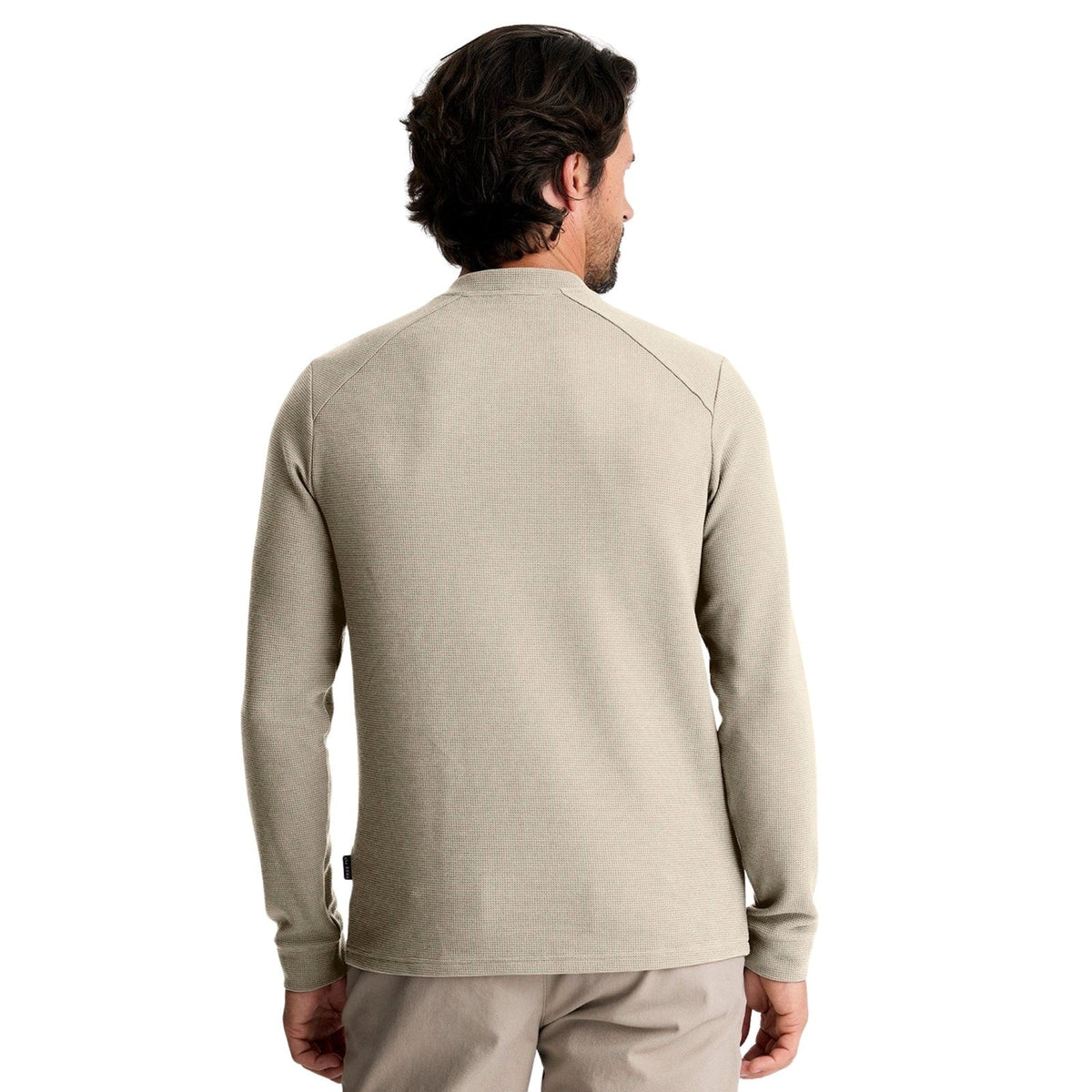 Free Fly Waffle Long Sleeve Henley – Men's