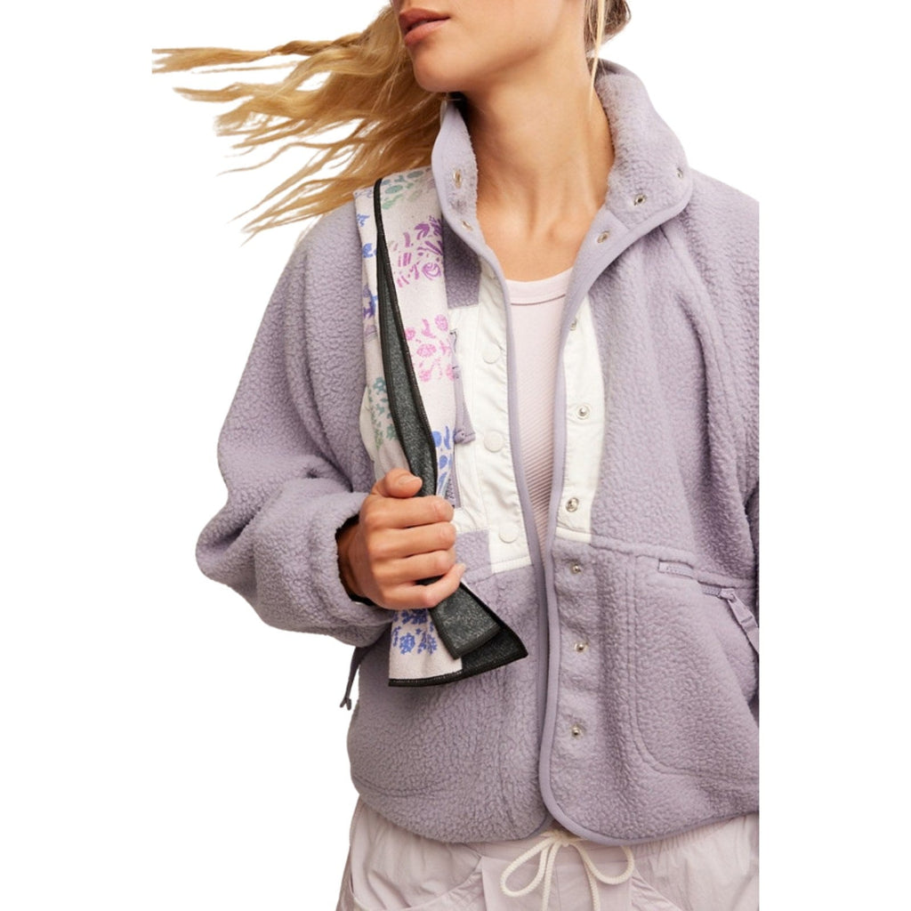 Free People Hit The Slopes Colorblock Fleece Jacket – Women's