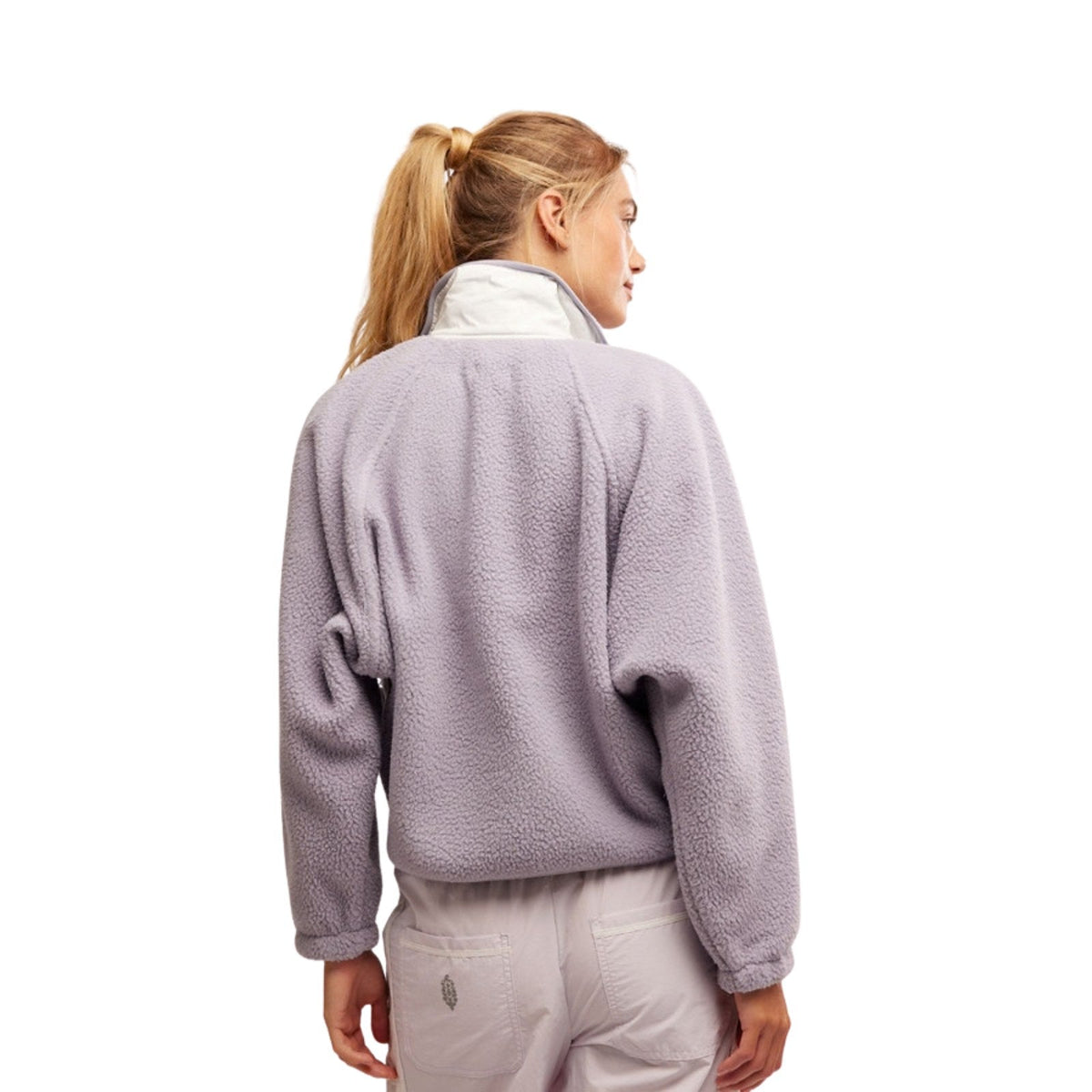 Free People Hit The Slopes Colorblock Fleece Jacket – Women's