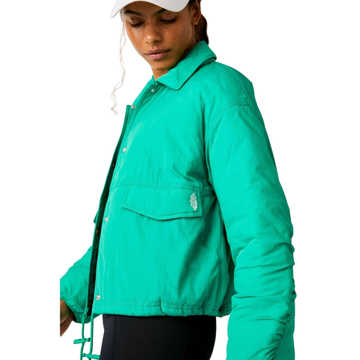 Free People Movement Off The Bleachers Coaches Jacket – Women's