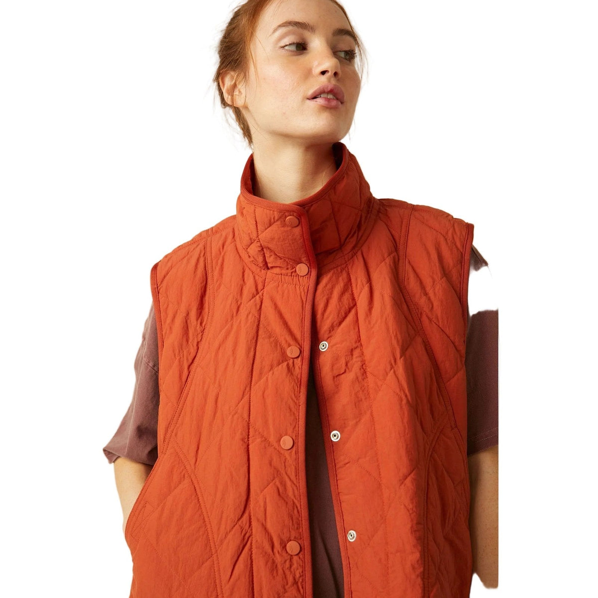 Free People Movement Quinn Quilted Puffer Vest – Women's