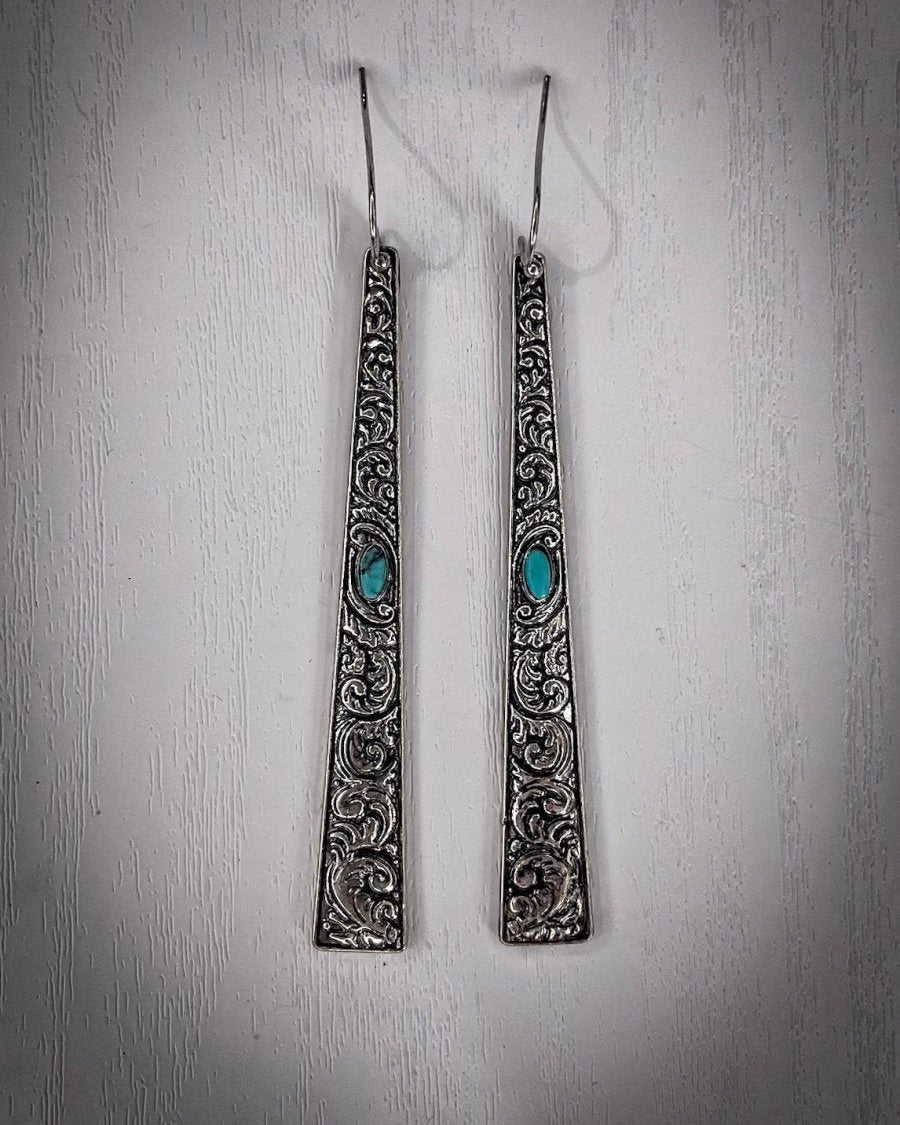 Frills Dangle Fashion Earrings