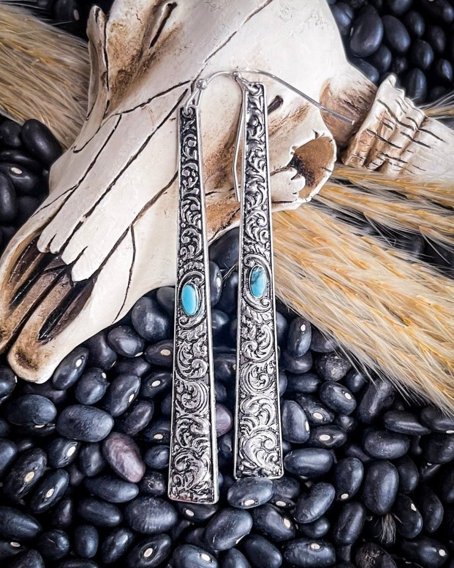 Frills Dangle Fashion Earrings