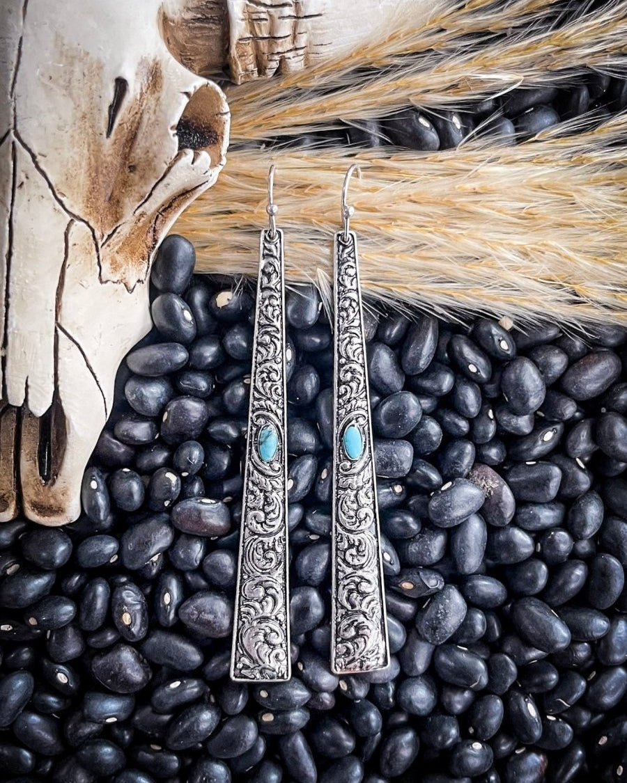 Frills Dangle Fashion Earrings