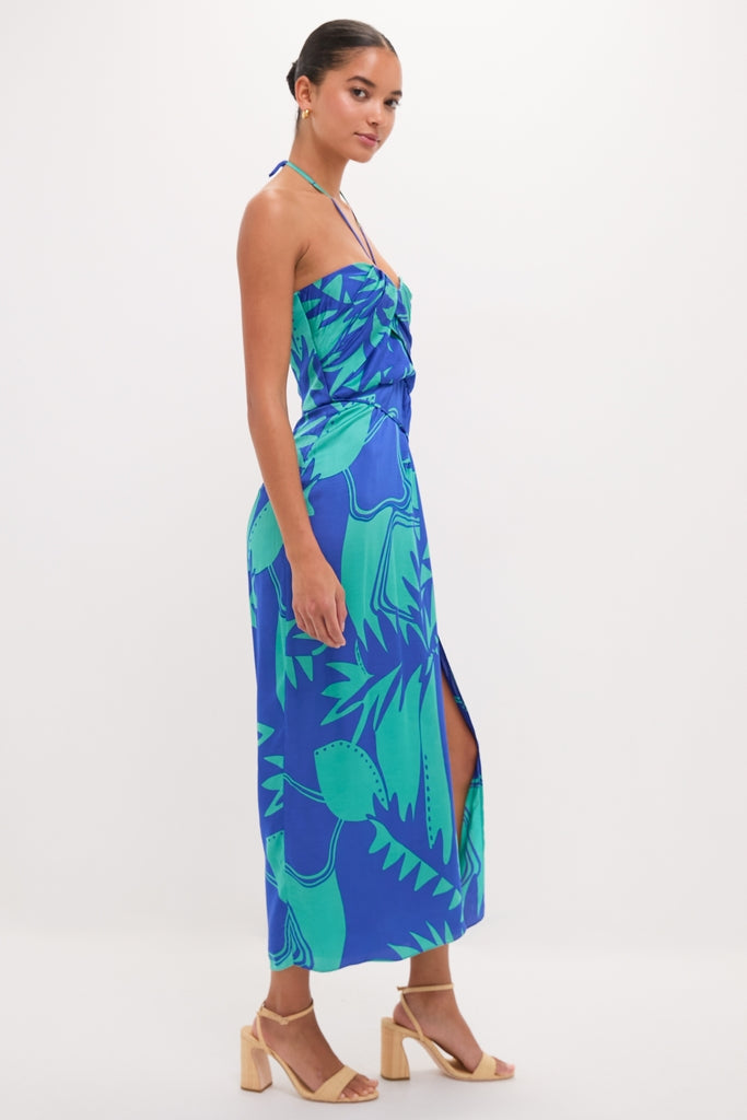 Blue Oasis Collina Long Dress