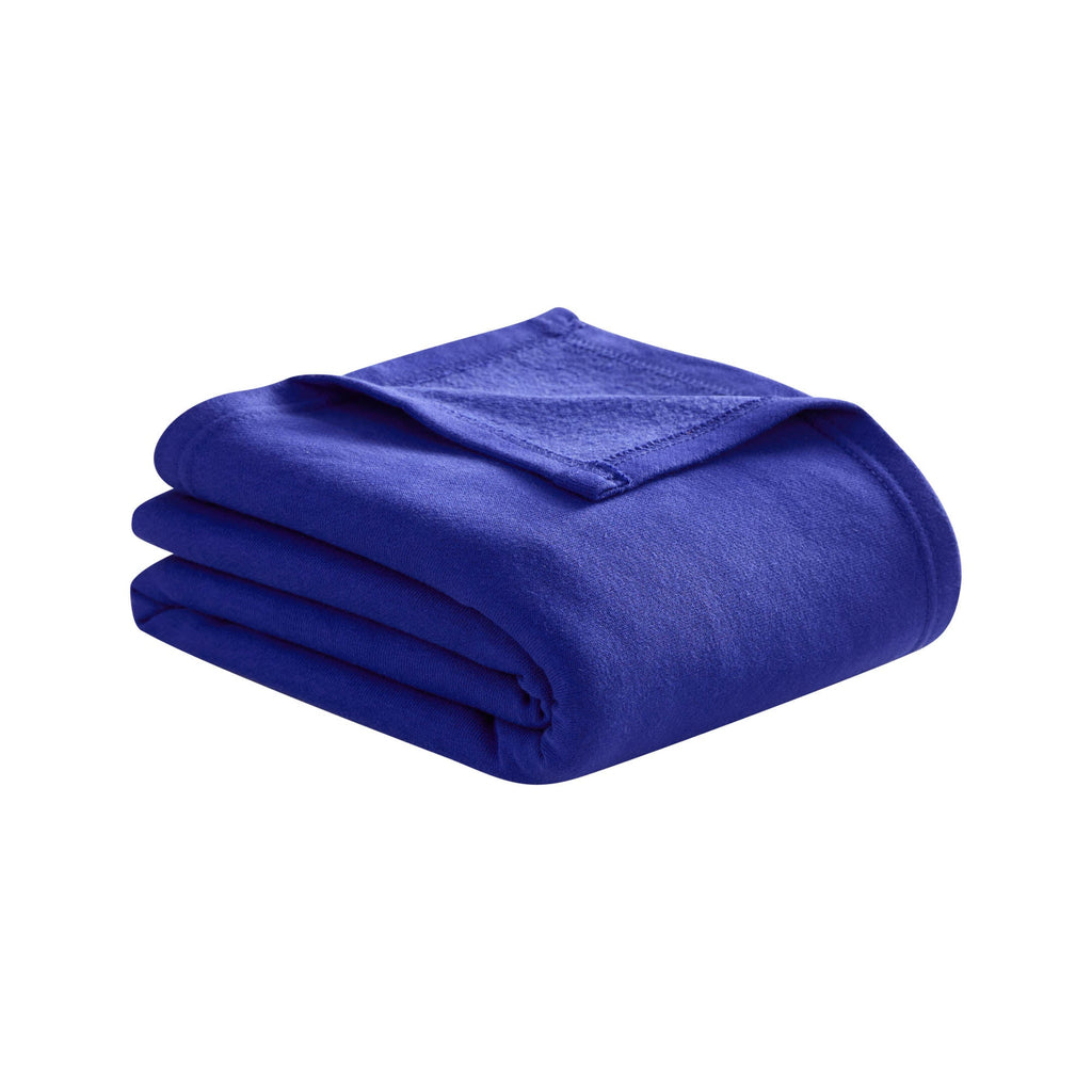 Jersey with Fleece Backing Throw Blanket