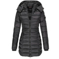 Women's Slim-Fit Mid-Length Down Coat