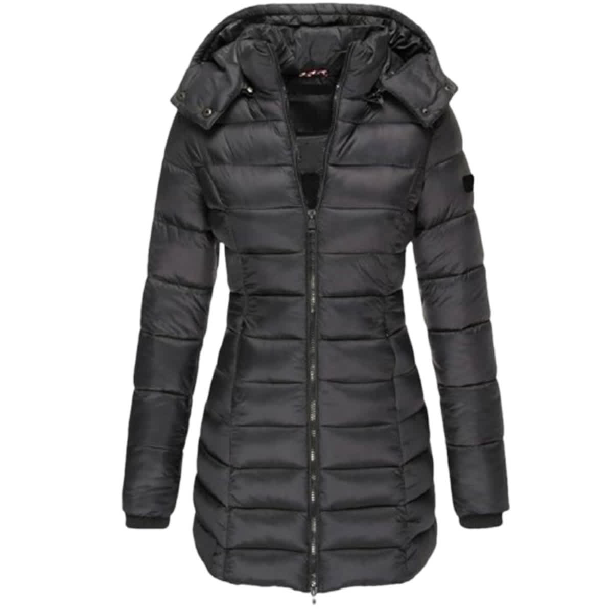 Women's Slim-Fit Mid-Length Down Coat