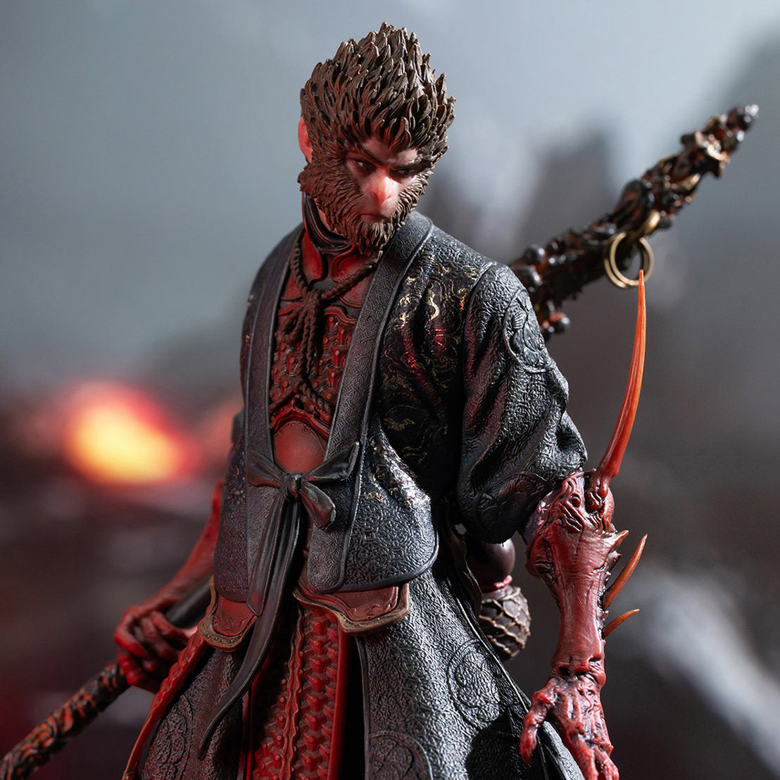 Black Myth Wukong: The Destined One in Yaksha’s Outrage Armor Set 1/12 Scale