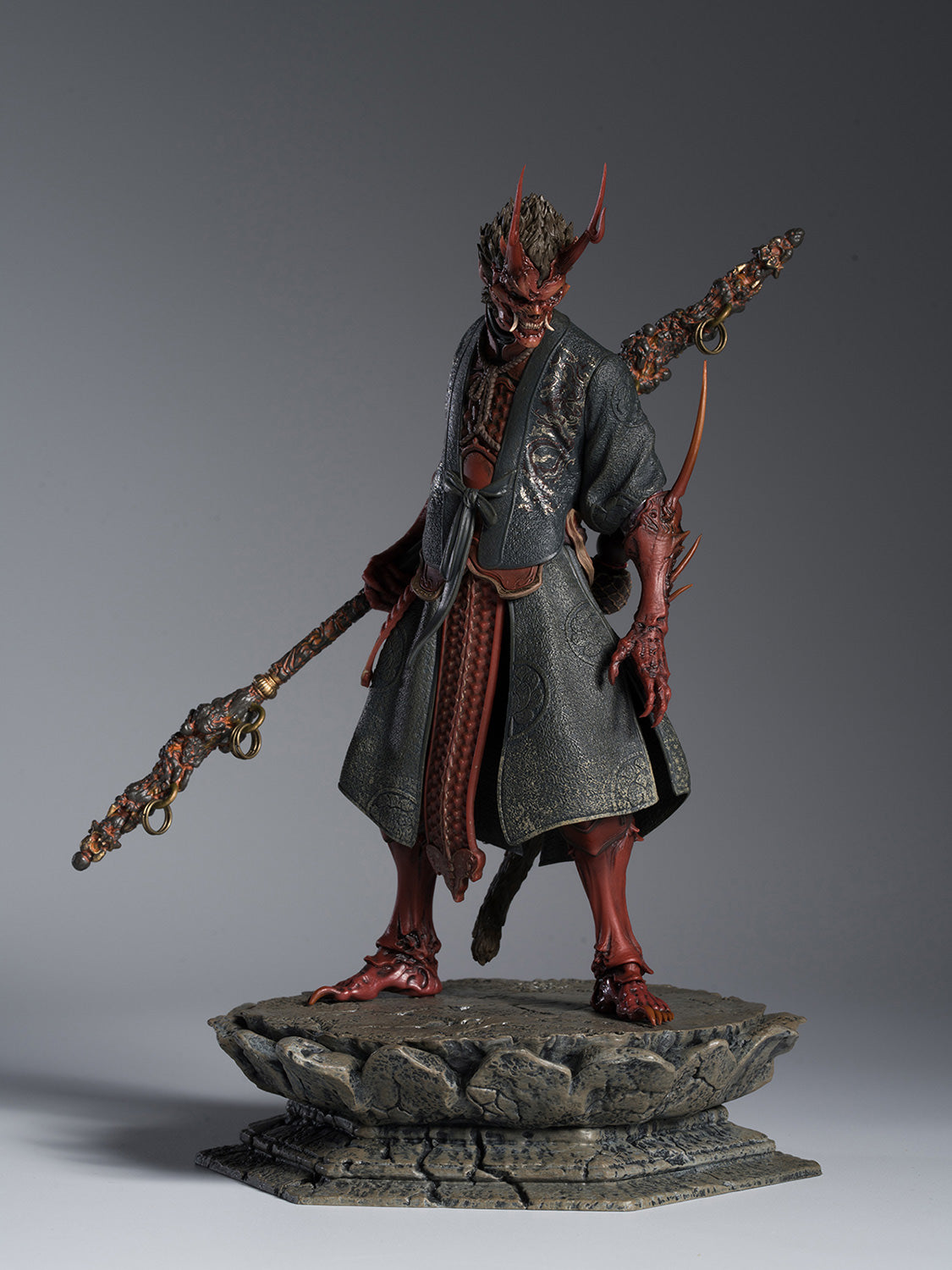 Black Myth Wukong: The Destined One in Yaksha’s Outrage Armor Set 1/12 Scale