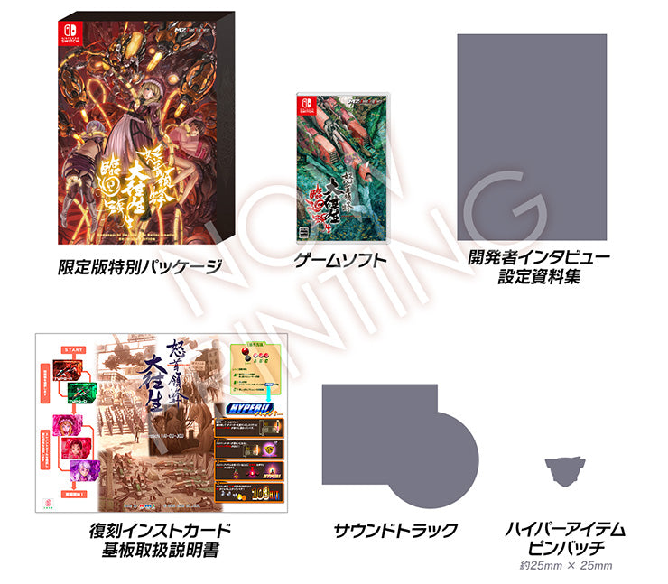 DODONPACHI DAI-OU-JO RINNE TENSEI  Blissful Death Re: Incarnation - LIMITED EDITION - SWITCH VERSION