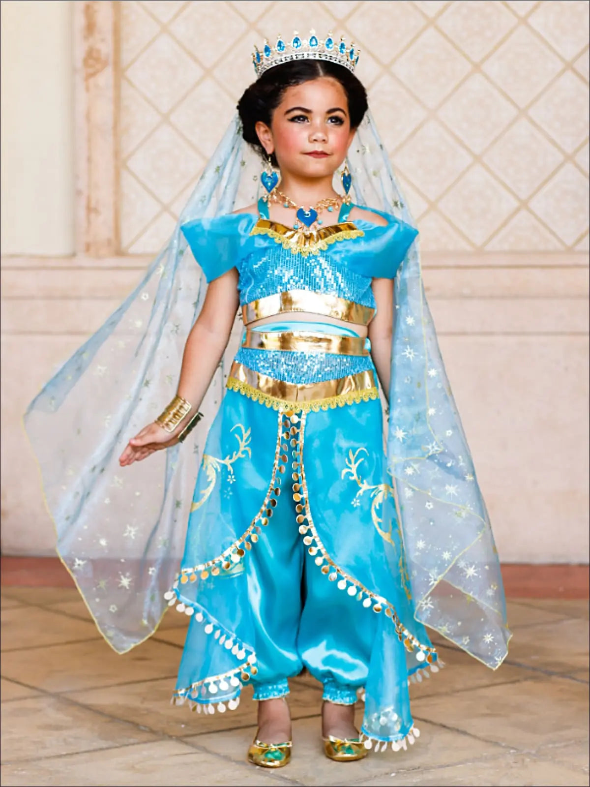 Arabian Nights Princess 2-Piece Costume Set