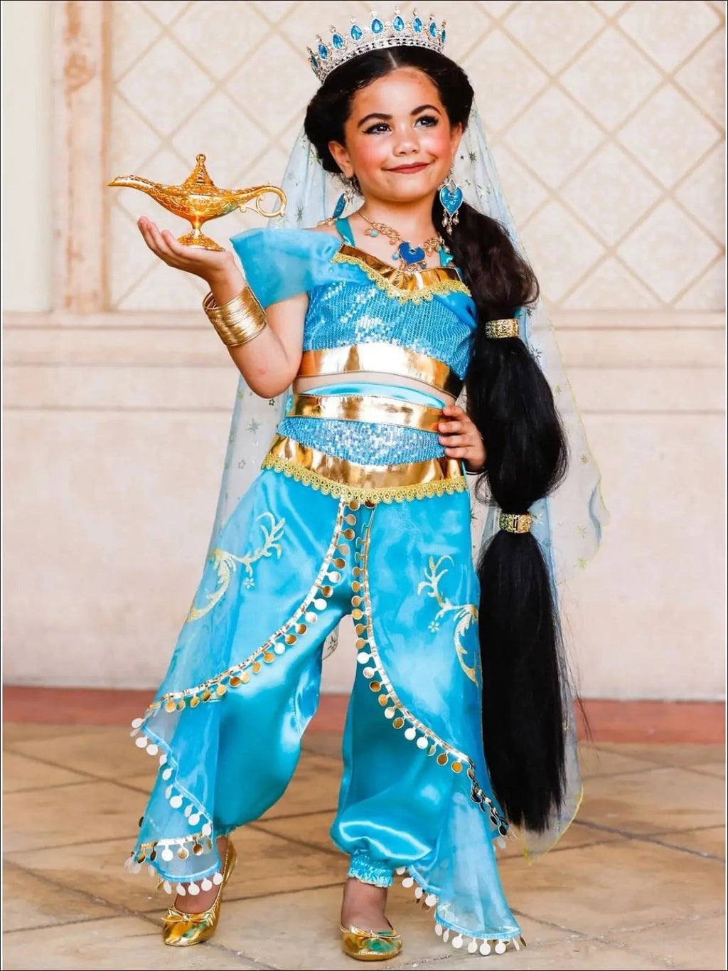 Arabian Nights Princess 2-Piece Costume Set