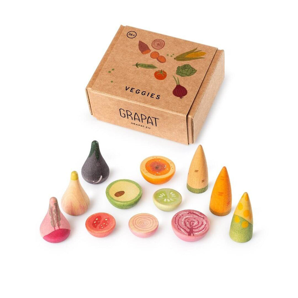 Wooden Veggies Play Set